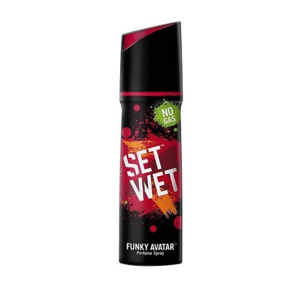 Set Wet Funky Avatar No Gas Deodorant, 120 ml