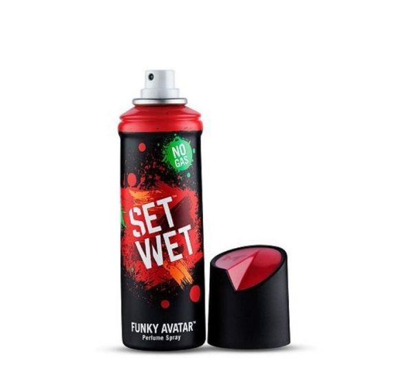 Set Wet Funky Avatar No Gas Deodorant, 120 ml