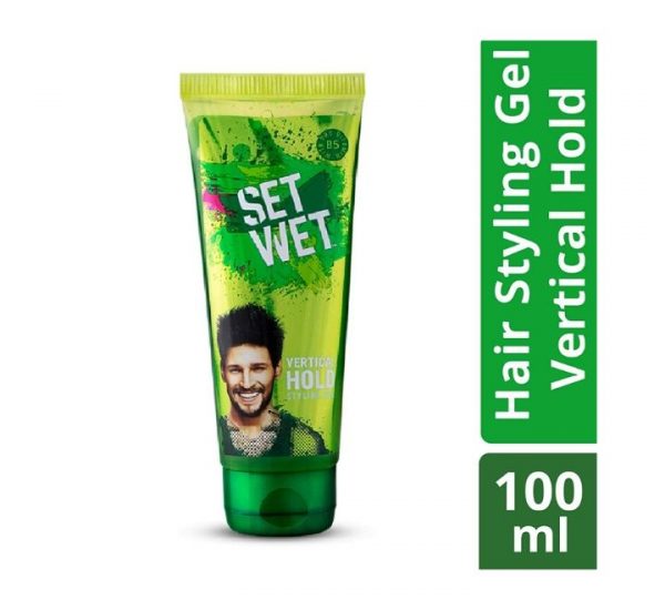 Set Wet Hair Gel Vertical Hold (100ml Tube)