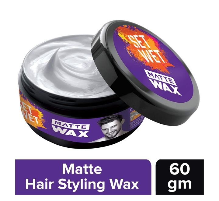 Set Wet Matte Hair Styling Wax for Men, 60 gm – CyberKart