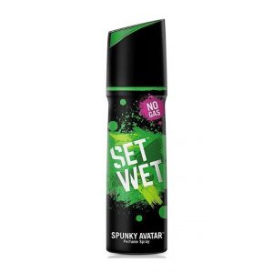 Set Wet Spunky Avatar No Gas Deodorant, 120 ml