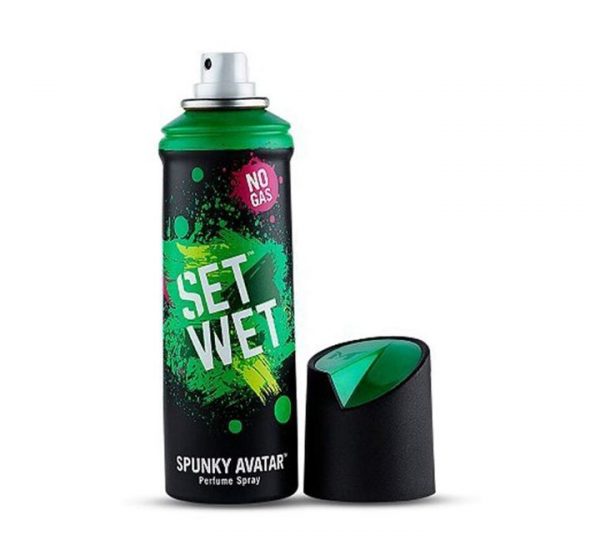 Set Wet Spunky Avatar No Gas Deodorant, 120 ml