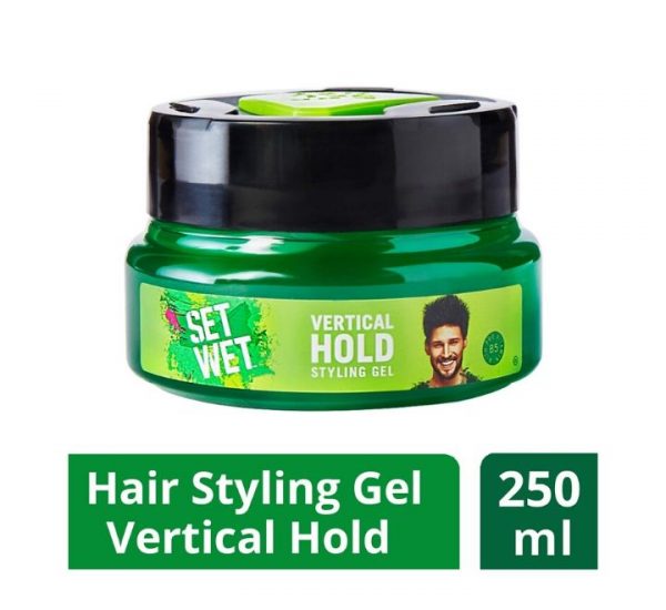 Set Wet Vertical Hold Hair Gel (250ml Jar)