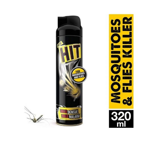 HIT Mosquito and Fly Killer Spray, 320ml