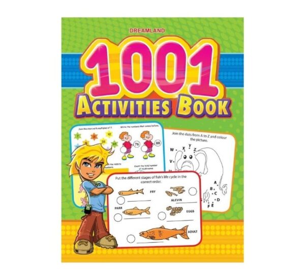 1001 Activities Book Front