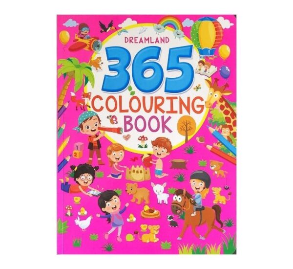 365 Colouring Book Front