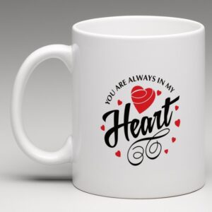 Craftgenics You Are Always in My Heart Coffee Mug