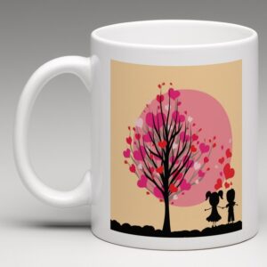Craftgenics Beautiful Couple Printed Coffee Mug