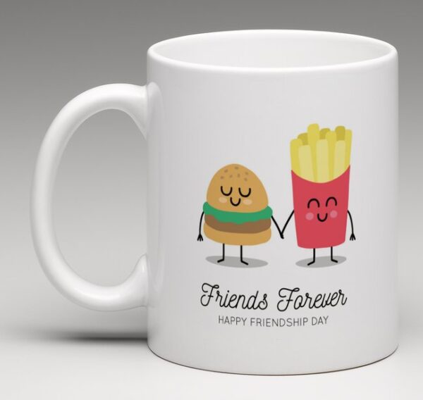 Craftgenics Food Cartoon Friends Forever Coffee Mug