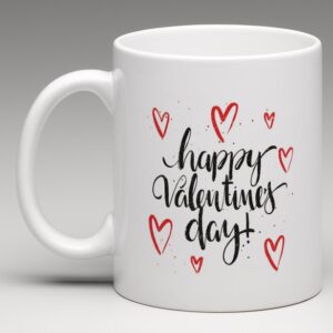 Craftgenics Happy Valentine’s Day Printed Coffee Mug