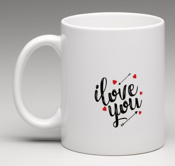 Craftgenics I Love You Coffee Mug