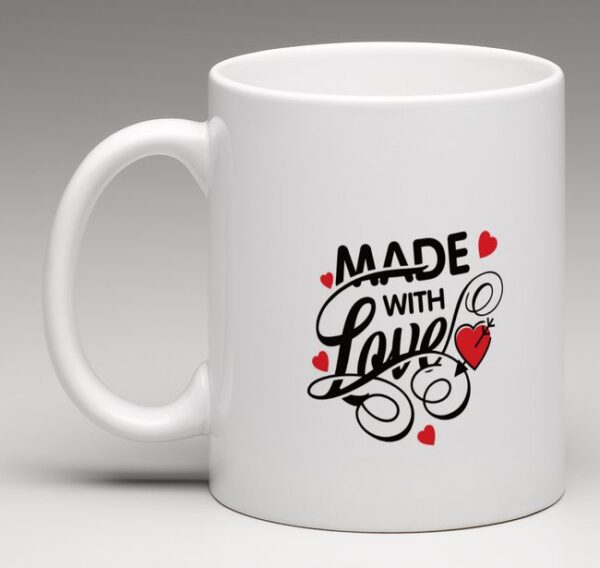 Craftgenics Made With Love Coffee Mug