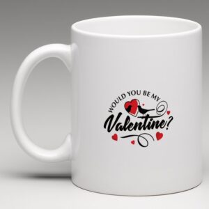 Craftgenics Would You Be My Valentine Coffee Mug