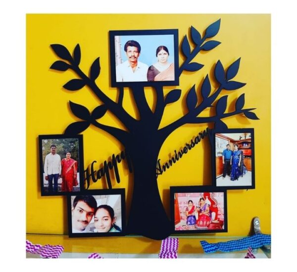 Customized Tree Design Wall Hanging Photo Frame