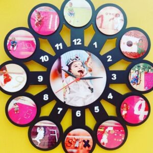 Personalised MDF Wall Clock