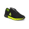 Black Green Lace Up Sport Shoes For Men