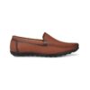 Faux Leather Look Casual Slip On Formal Tan Loafer Shoes for Men