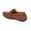 Faux Leather Look Casual Slip On Formal Tan Loafer Shoes for Men