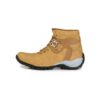 SKDIO Brown Lace High Ankle Boots Shoes For Men