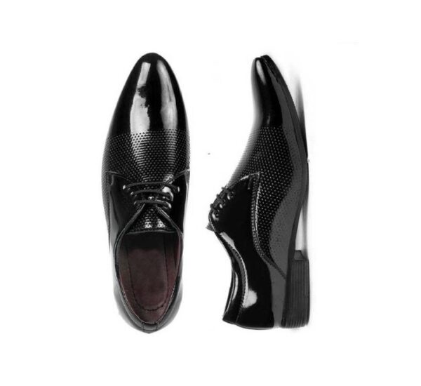 SKDPT Black Formal Shoes for Men