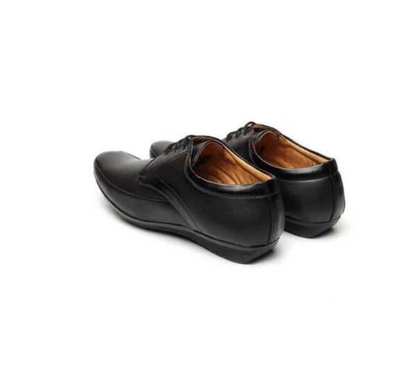 Synthetic Leather Black Formal Shoes for Men – CyberKart